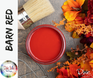 BARN RED - Dixie Belle Chalk Mineral Paint - Deep Red